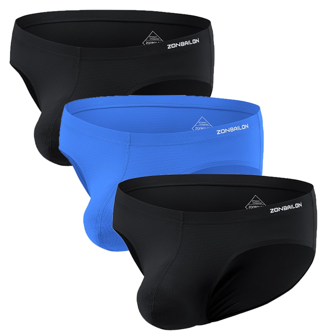 JINSHI Men’s Comfort Flex Panties Sexy Breathable Underwear Tagless Low Rise Briefs