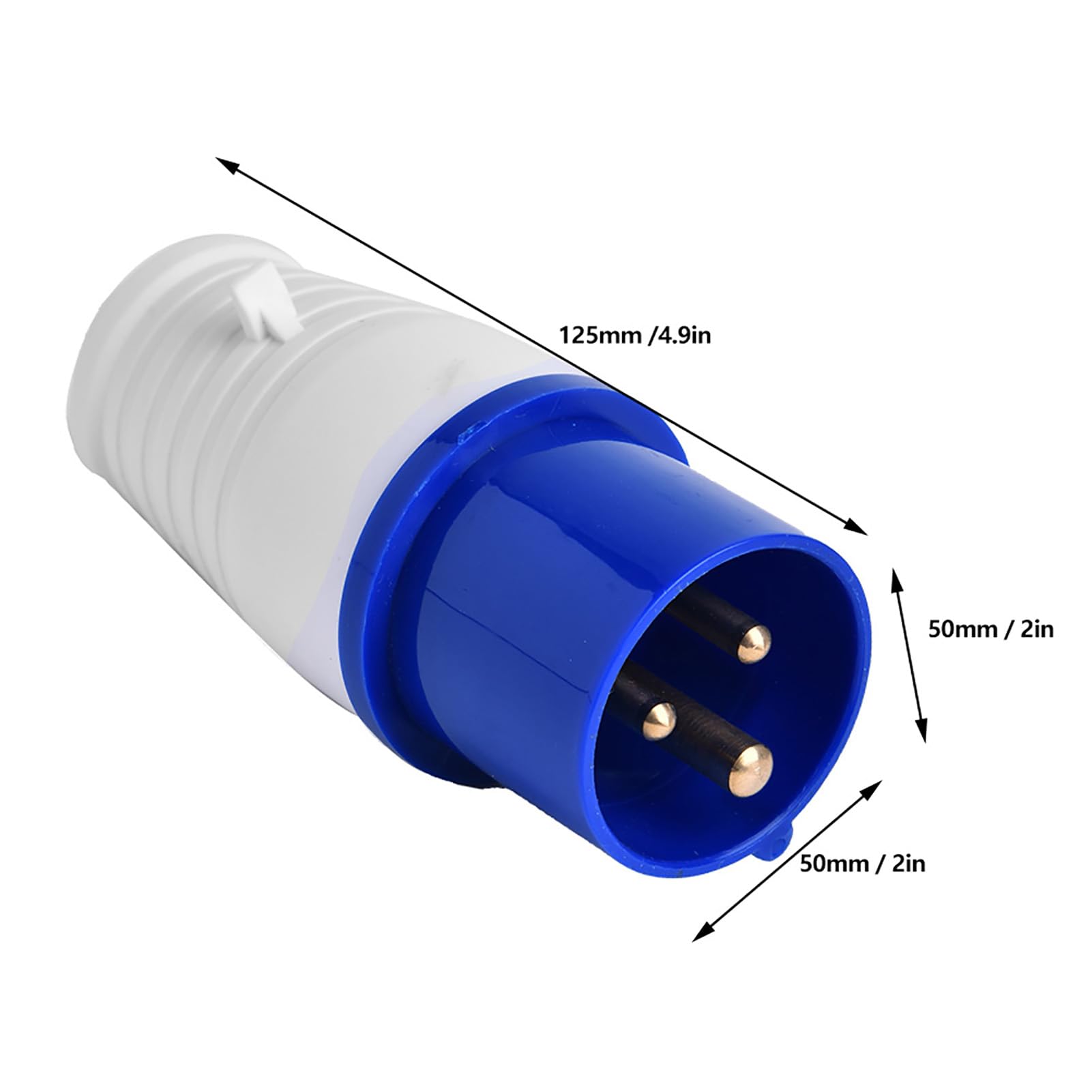 10 pezzi Spina elettrica, Connettore presa industriale, Spina per apparecchiature elettriche, Spina presa per connettore per auto, camion, barca, altri collegamenti