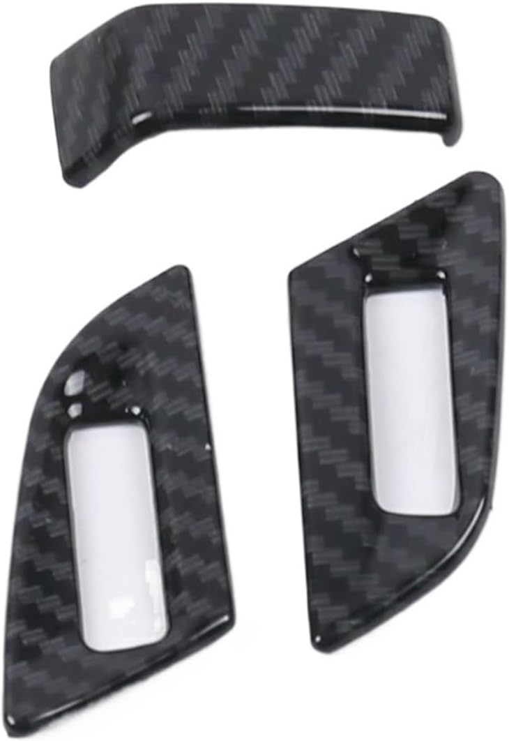 Front Central Middle Air Conditioning Outlet Vent Panel Cover Trim Fit for Peugeot 3008 5008 GT 2017-2023 ABS Matte Accessories