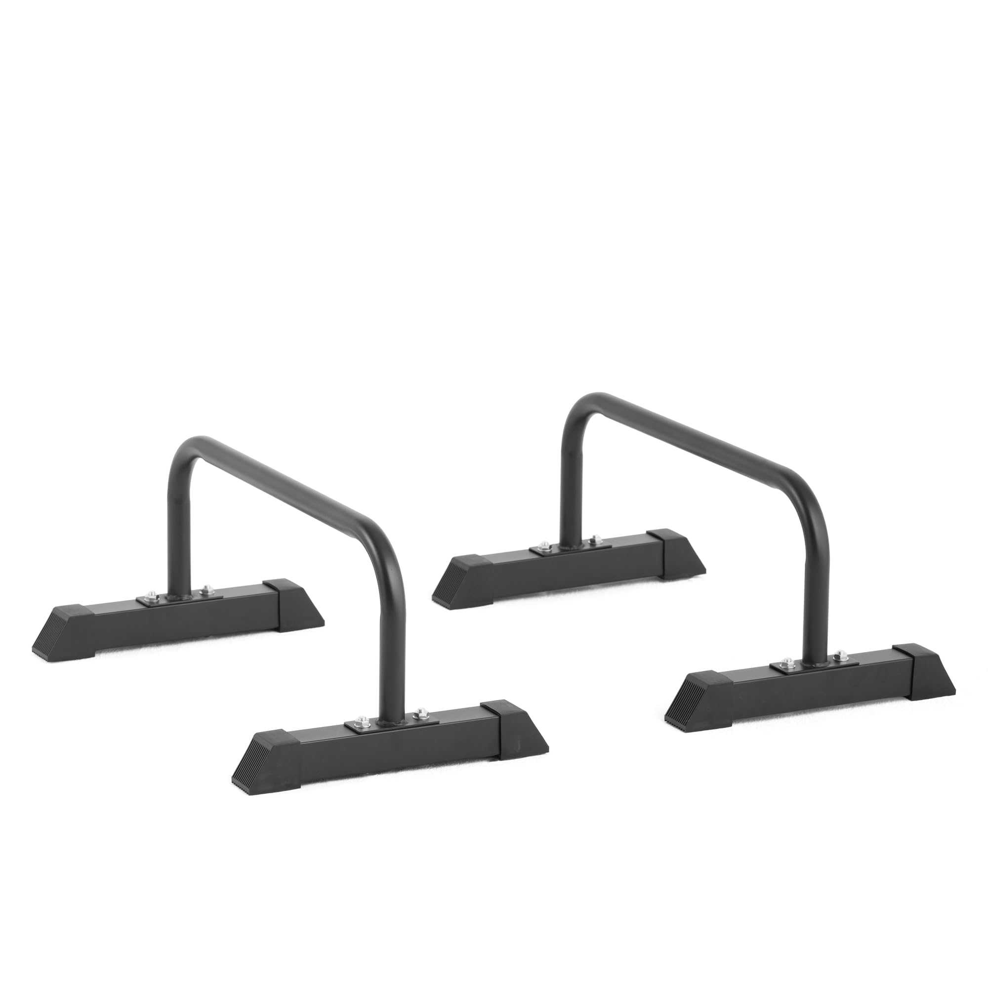 Mini Parallettes in Metallo per Calisthenics, Fitness e Palestra, Stabile e Antiscivolo per Uomo e Donna - Allenamento per Pettorali, Braccia, Spalle, Addominali