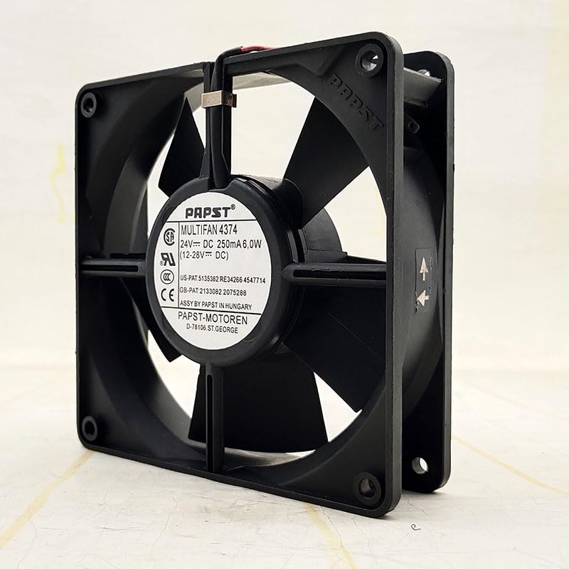 NZNYDNL PAPST 4374 12032 24V 250mA 6.0W 12CM Inverter Cooling Fan, TYP4374