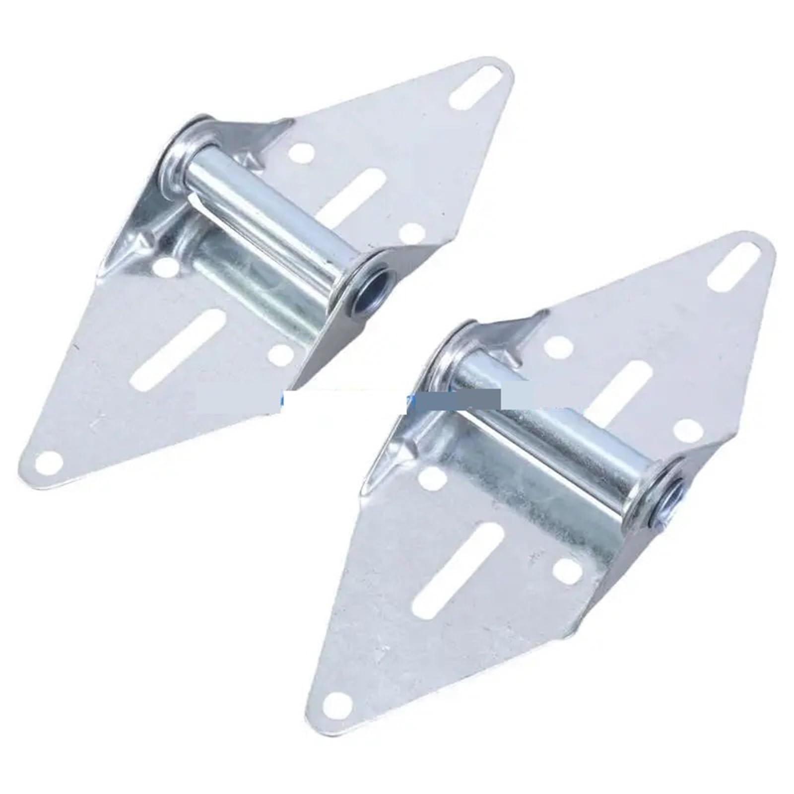 Garage Door Bracket 2Pcs Garage Door Replacement Hinge Flap Track Heavy Duty Iron Hardware for Residential Doors(Hinge No. 1)