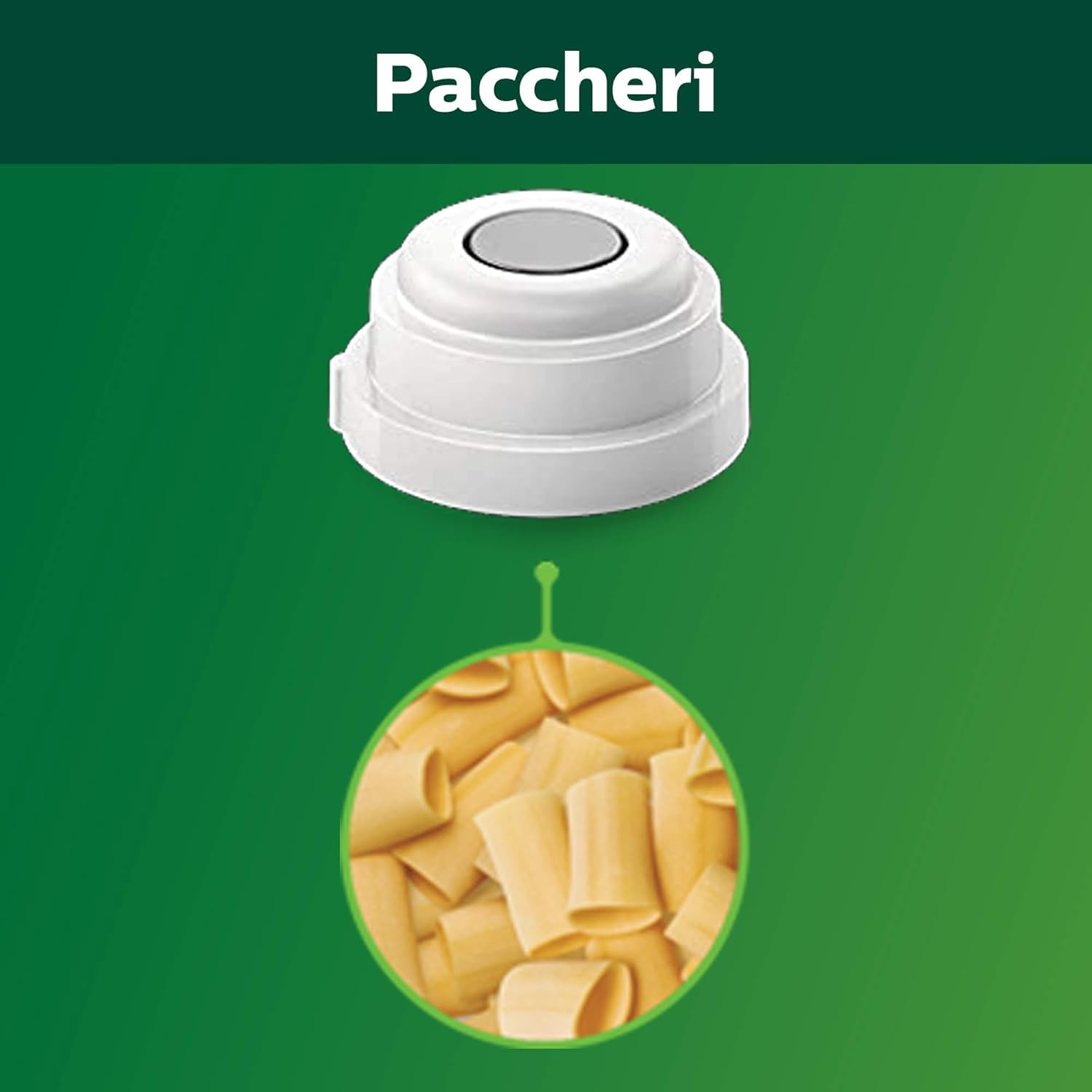 Philips Avance Kit 4 in 1 accessori per pasta - Conchiglie e Paccheri, Rigatoni e Macaroni