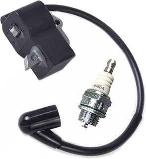 Realman 545046701 530039224 Ignition Coil with BM6A Spark Plug for Husqvarna Str - Compare price