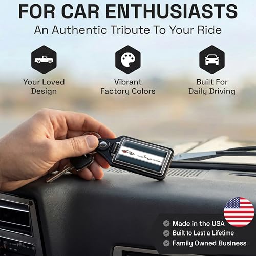 Image of Brotherhood Car Key Chain for Impala - Classic Models Keychain for Men and