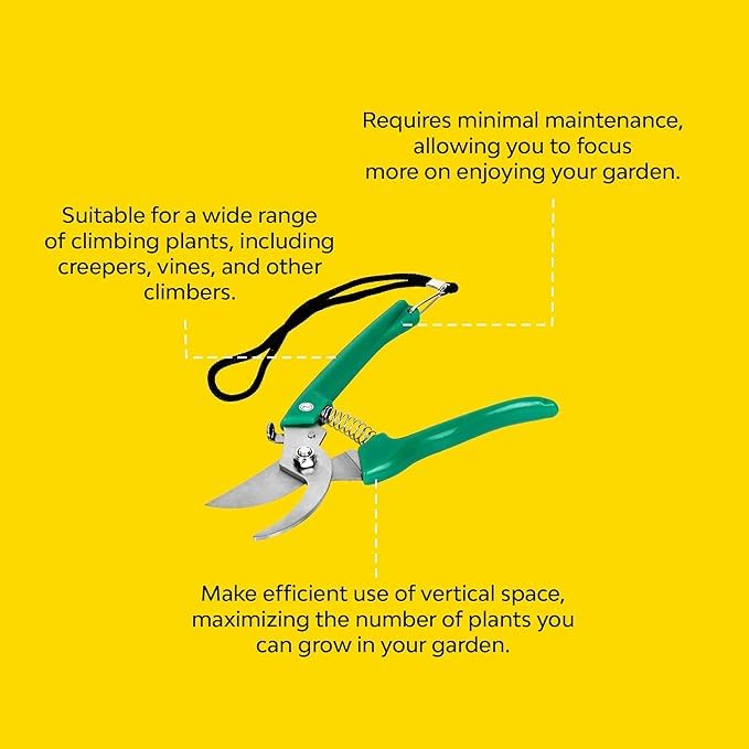 Image of Hand Pruner Cutter - 1 Pc, Heavy Duty Gardening Tools Grass Cutter, Plant Cutter for Home Garden, Wood Branch Trimmer, Garden Tools Grass Cutting Accessories