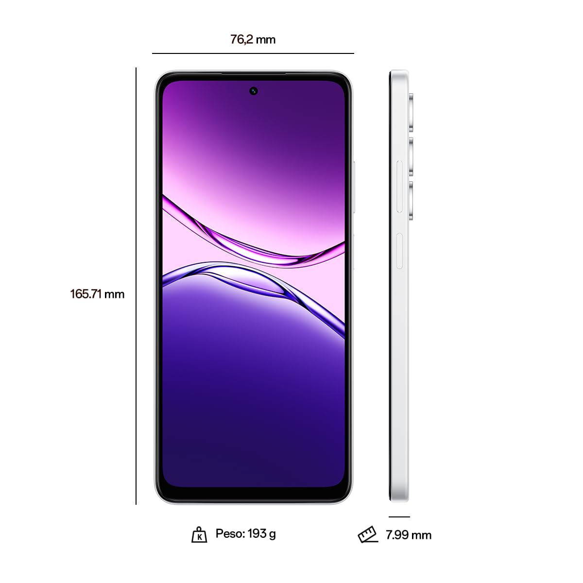 Oppo A5m Smartphone AI 8GB+256GB - 6.67