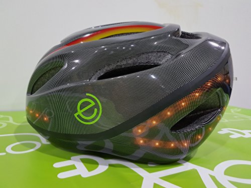 Casco con luci LED