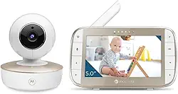 Babá Eletrônica VM50G Monitor 5.0 Panorâmica e Zoom Motorola