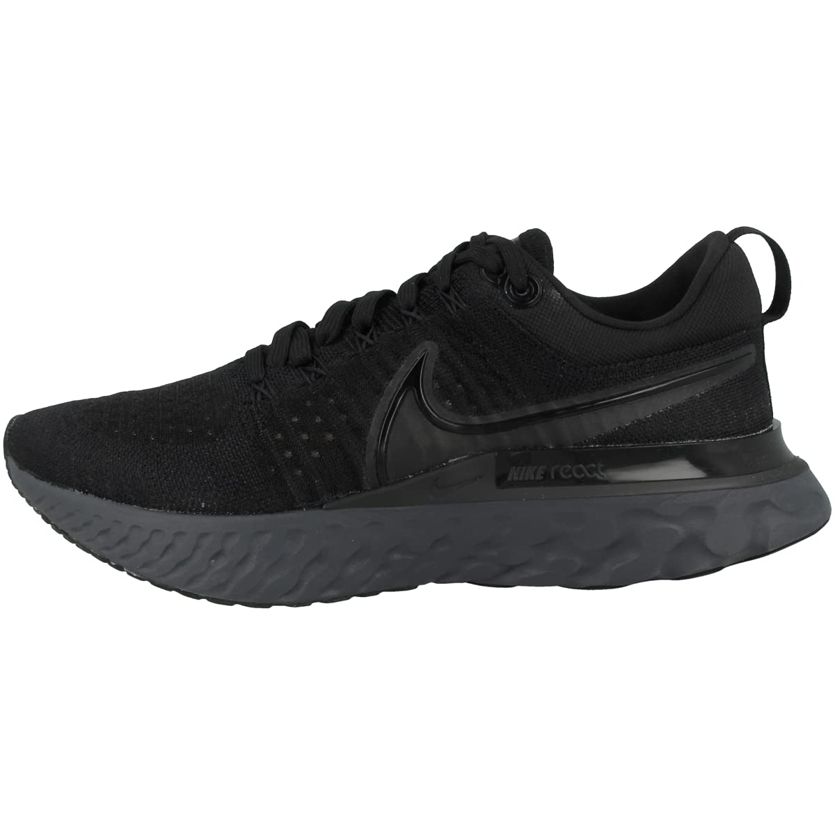 Nike CT2357 Nike React Infinity Run FK 2 Uomo, Black/​Black-​Black-​Iron Grey-​White EU 42.5