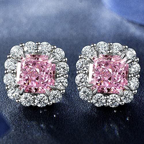 Boucles d'oreilles moissanite orange en argent pour vos soirées chic