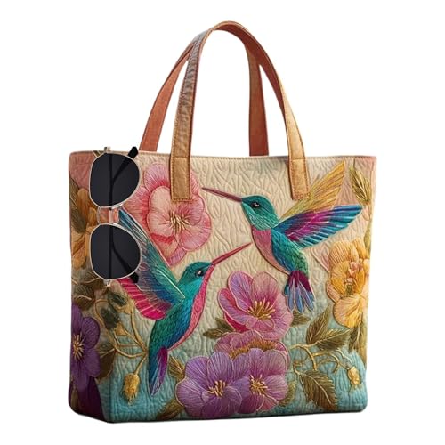 Bolso De Mano Acolchado – Bolso De Hombro De Gran Capacidad De 15,75 Pulgadas | Bolsu Acolchado Ligero De Poliéster: Diseño Elegante Y Duradero Para Llevar Libros Portátiles, Artículos Esenciales Para