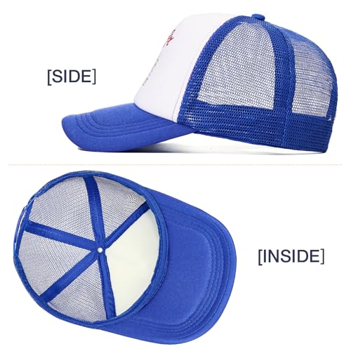 Image of Vintage Trucker Hats Men Women Funny Cute Cowboys Trucker Hats Country Caps Adjustable Snapback Retro Trendy