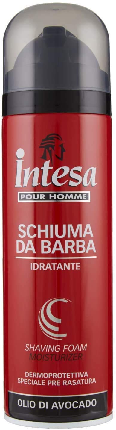 6 X INTESA 남성 - DERMO PROTET TVA 폼 면도기 아보카도 오일 300ML