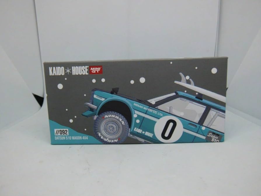 Amazon | KAIDO☆HOUSE MINIGT //092 DATSUN 510 WAGON 4X4 街道