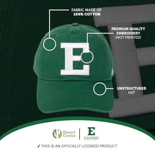 Desert Cactus Gorra Beisbol Eastern Michigan University miniatura 4