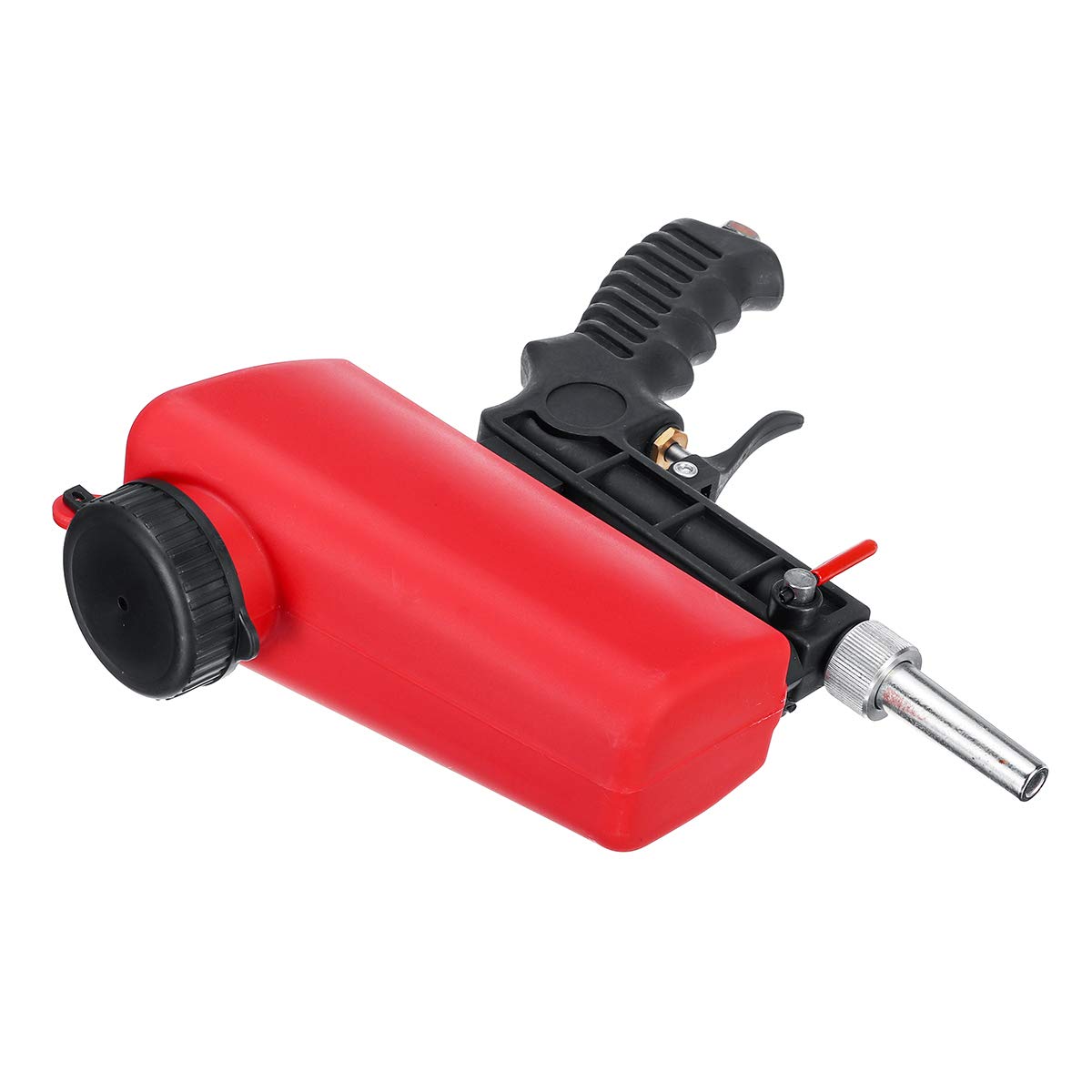 CCChaRLes Herramienta De Granallado Portátil De 90 Psi Para Chorro De Arena Portátil Con Un Compresor De Aire De 1/4 Pulg.