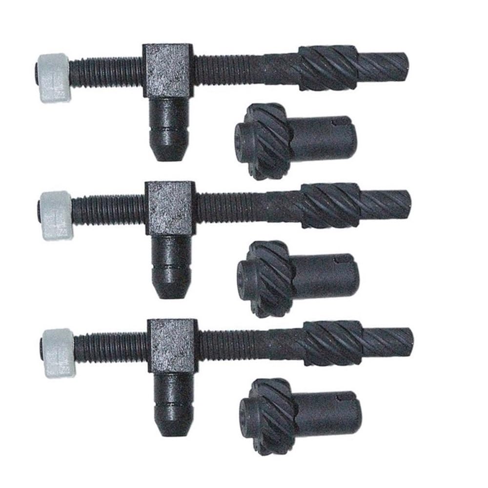 Juego de 3 Tornillos tensores de Ajustador de Cadena Aptos for Herramienta de Repuesto de Motosierra 455 460