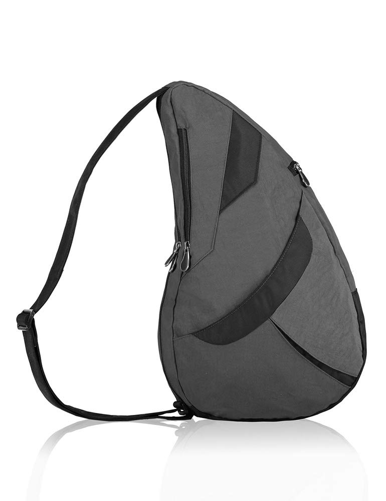 AmeriBag19" Crossbody Sling Traveler Healthy Back Bag (Stormy Grey)