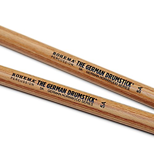 Baquetas Rohema 5A-H Hornwood barnizadas miniatura 4