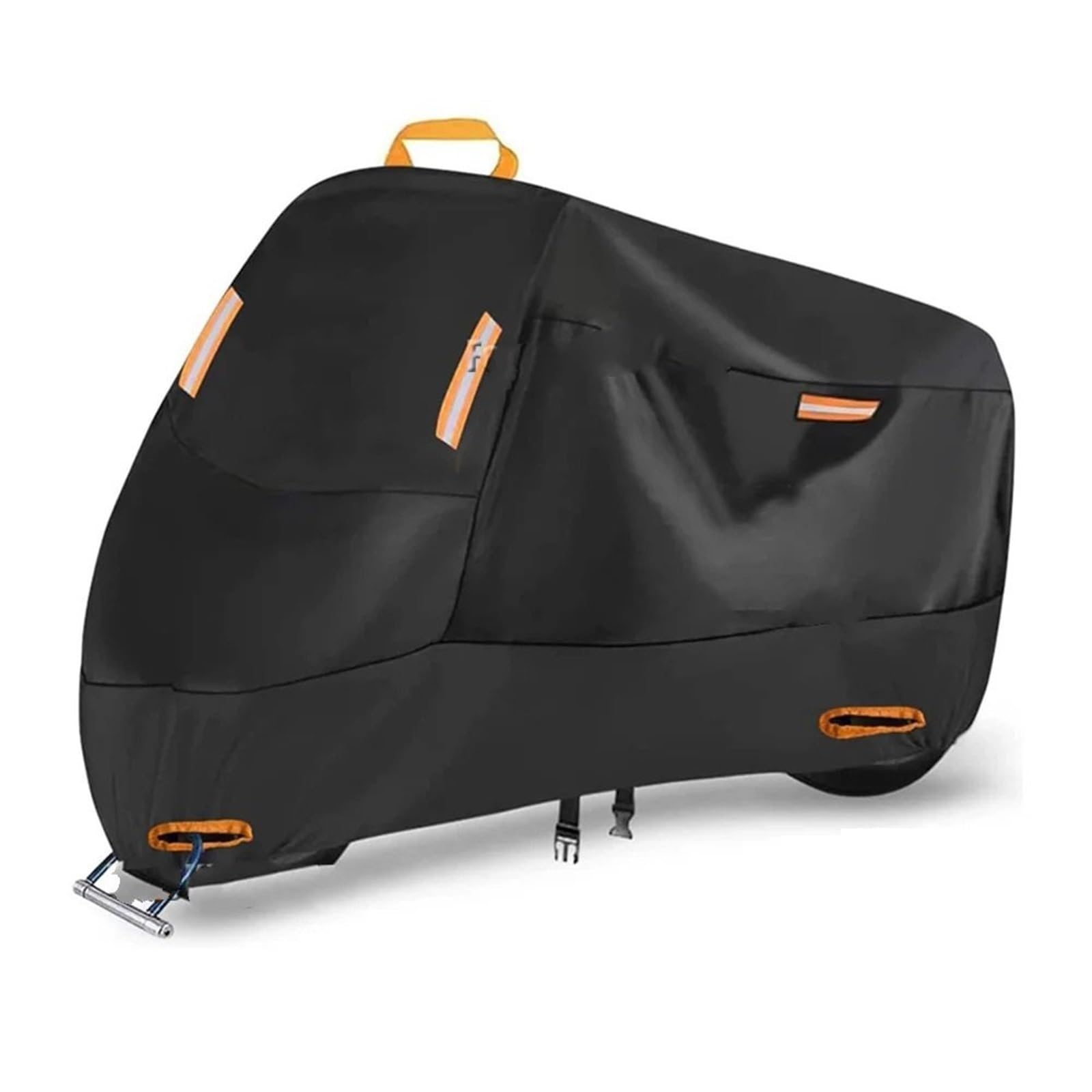 Pokrowiec na motocykl Pokrowiec na motocykl wodoodporny skuter zewnętrzny osłona UV osłona przeciwdeszczowa dla NMAX 155 NMAX 125 N-MAX 150 2015-2020 zewnątrzPokrowiec na motocykl(S for 150cm)
