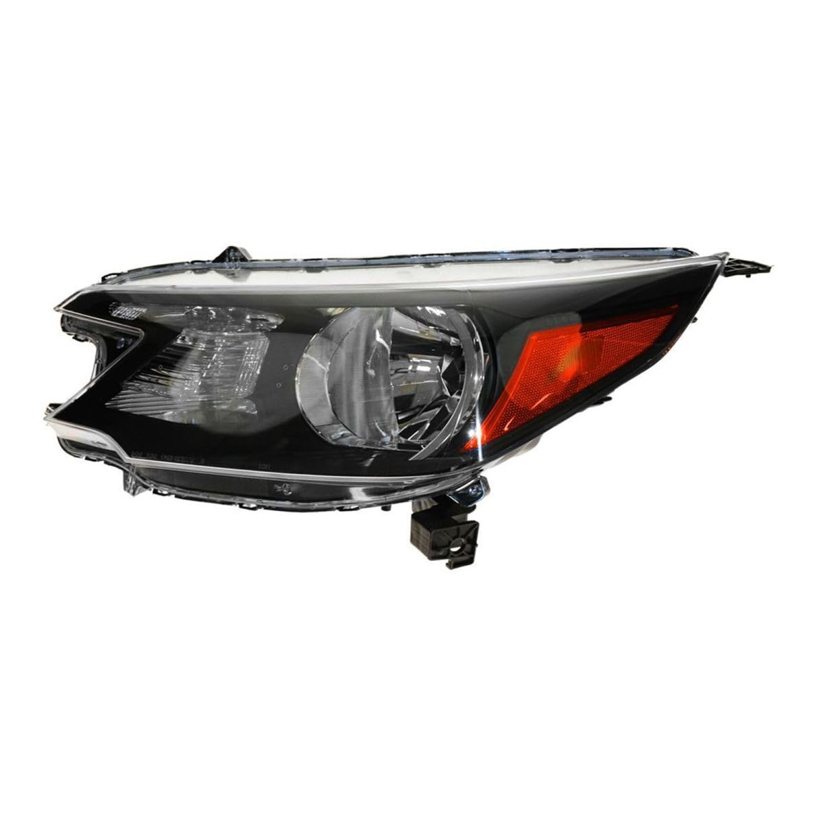 YIZISECCE DIY Headlight Set 2pcs Clear for Honda for CR-V EX-L/LX 12-14 Front Left Right HO2503148 HO2502148 125-9408