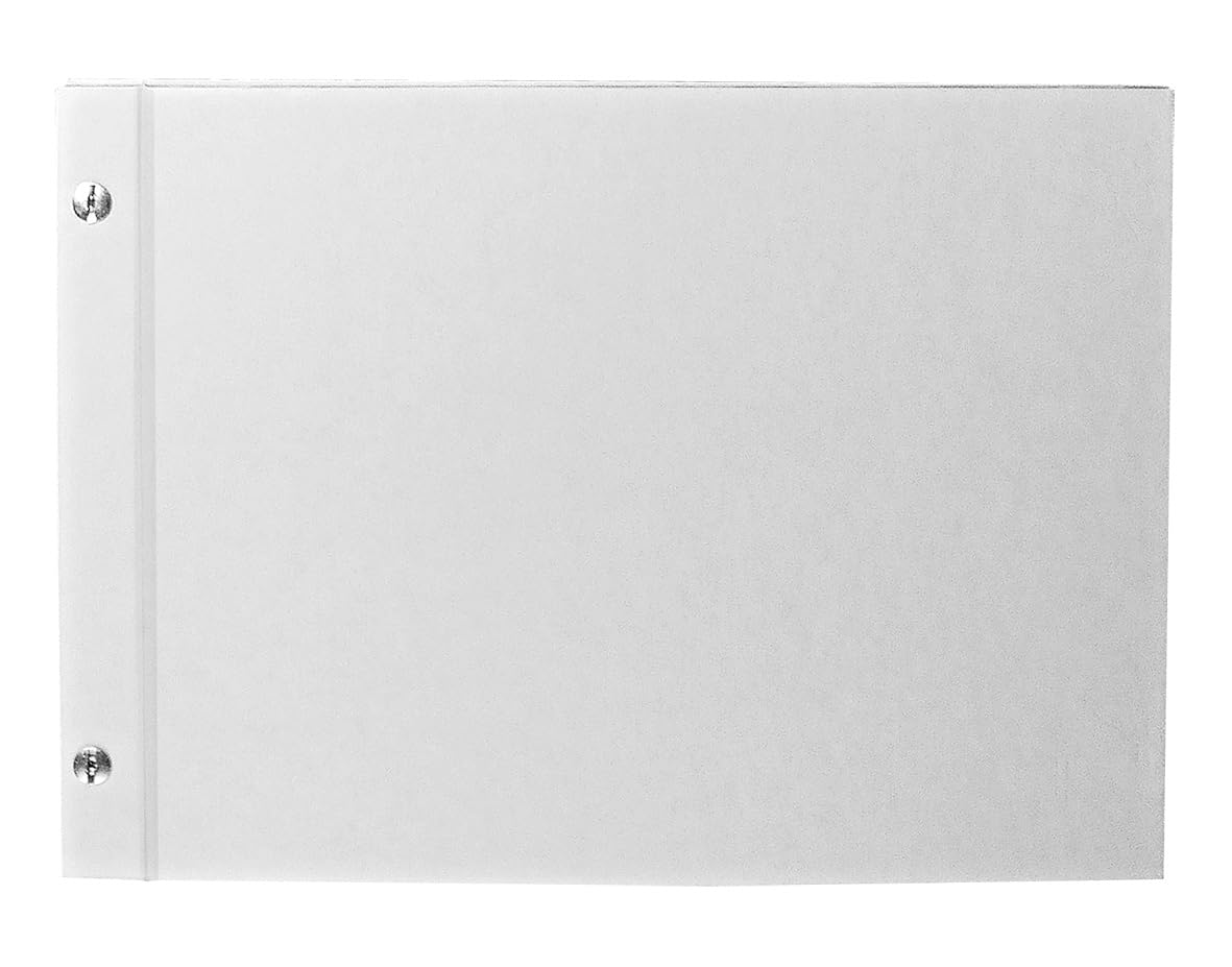 RAYHER 8161200 Album, White, Portrait, A4, 25 Blatt, 190g/m2