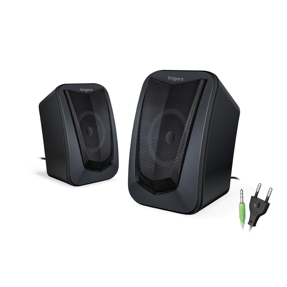 FINGERS ACP-FunBeats 2.0 Speaker (Compact & Stylish, AC-Powered, Computer Speaker for PC & Laptop, Powerful Bass, Crystal-Clear Sound, Simple Plug & Play)-image-26