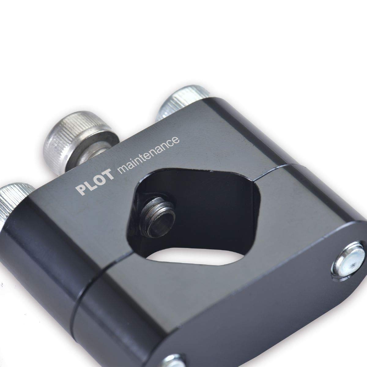 【BURIGORI様確認用】９０ｍｍハンドル　レッドブラック　７ ＊ ４ ｍｍ穴 HS3004B-01 セパレートハンドル ハリケーン ブラック色 モンキー
