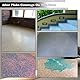 Alkrogiha Epoxy Flocken für Bodenbeläge, 1 Pfund Dekorative Farbchips für Beton, Epoxidharz und Arbeitsplatten, Langlebig - Schwarz, Weiß, Hellgrau