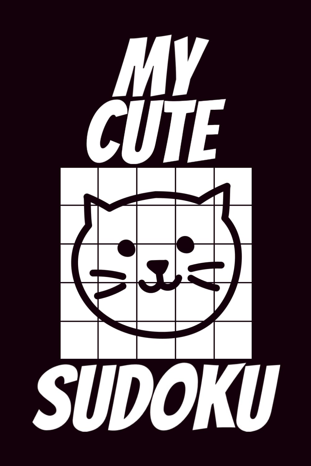 My Cute Sudoku: Sudoku Puzzles with Sweet Doodles to Color in | Perfect for Relaxing Brain Training & Creative Activity