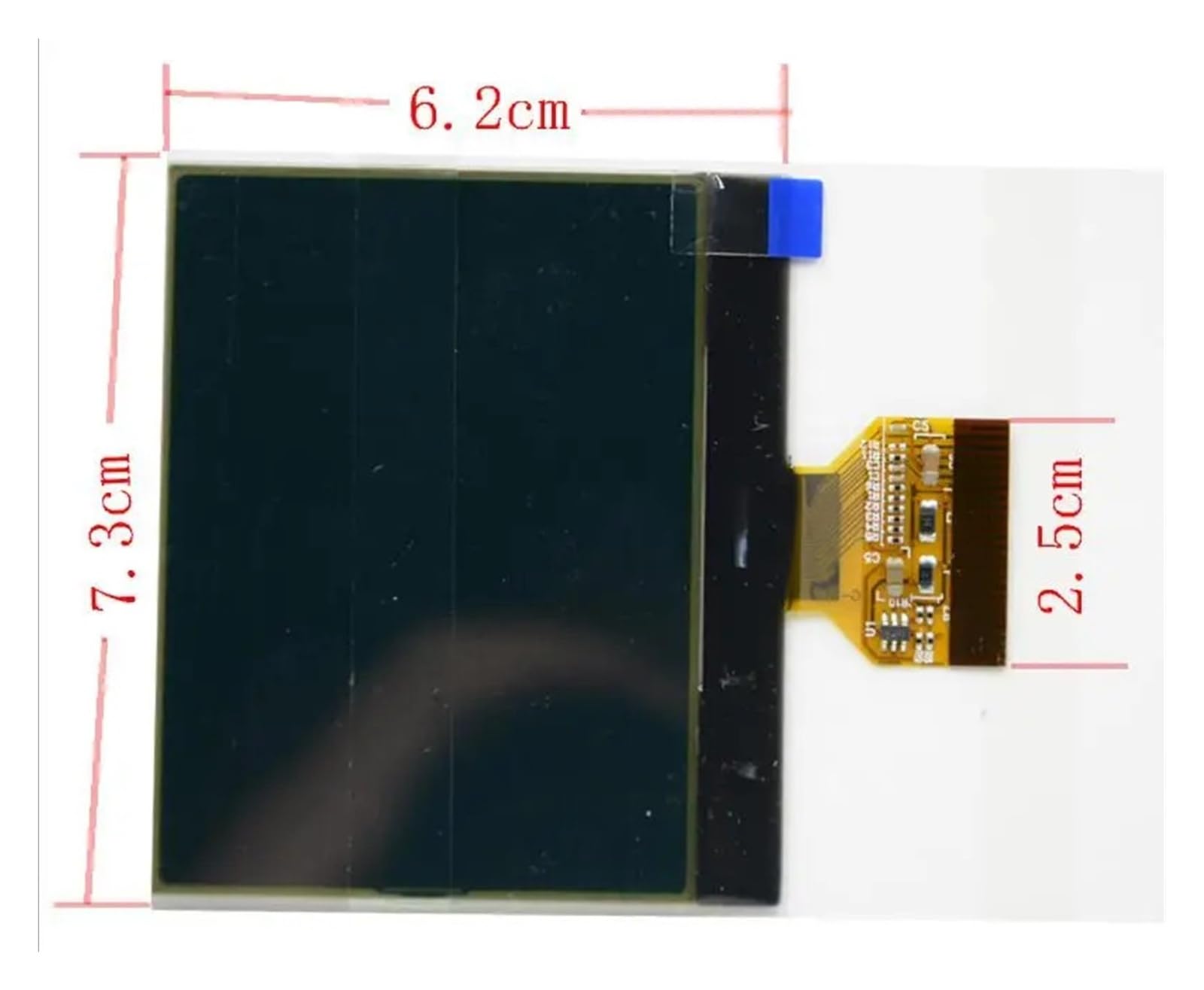 Compatible con Audi A4 B6 B7, Pantalla LCD, Panel De Instrumentos, Velocímetro, Conector Cinta Corta Visualización en Pantalla para Coche