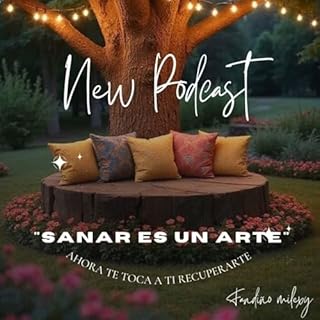 SANAR ES UN ARTE Audiolibro Por milexy fandi&ntilde;o arte de portada