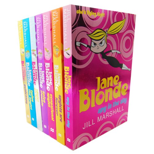 Jill Marshall Jane Blonde 7 Books Collection Pack Set RRP 41 93 Jane jill-marshall-jane-blonde-7-books-collection-pack-set-rrp-41-93-jane