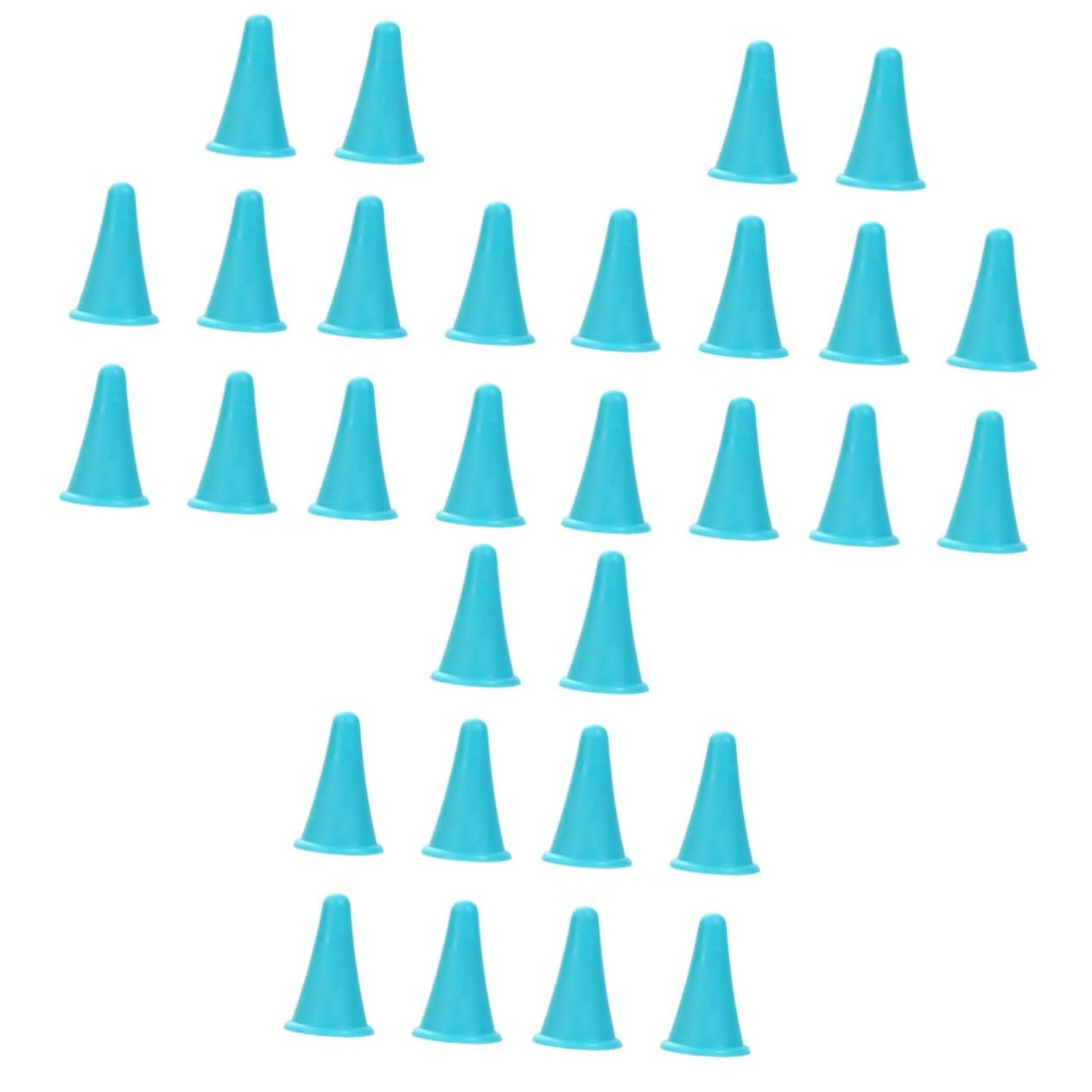 KALLORY 3sets Stoppers for Knitting Needles Knit Stopper Knitting Tool 10pcs*3