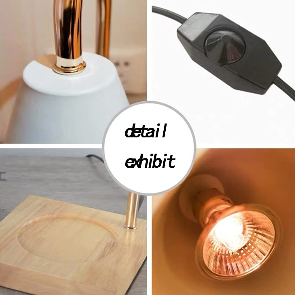 Aromatherapie Schmelzende Kerze Schmelzendes Wachs Lampretro Nostalgische Schmelzende Kerzenlampe Haushalt Kreative Tischlampe Plug-in Dimmen Kerzenhalter(Gold)