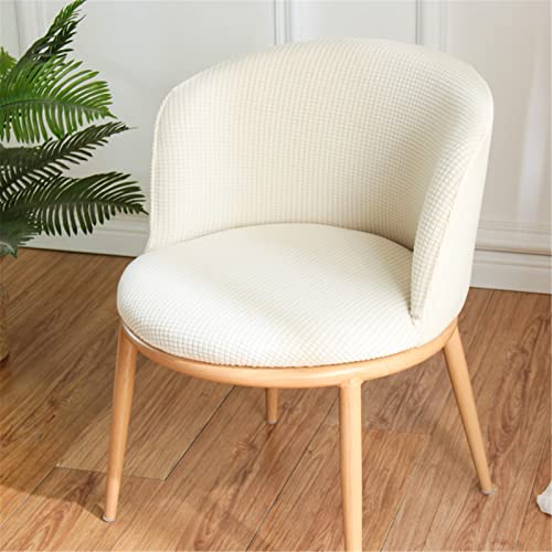 Chaise de Salle à Manger Stretch, chaises Modernes, chaises Amovibles Screwcovers pour Salon Chambre à Coucher Cuisine,Beige,Set of 2