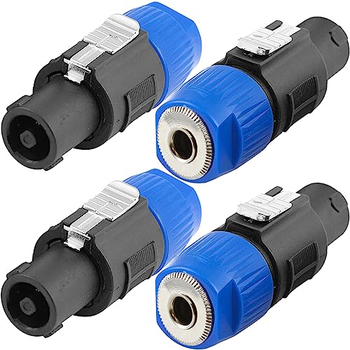 Adaptador NL4FC de altavoz a jack 1/4 para montar tu sistema de sonido en salas y directos