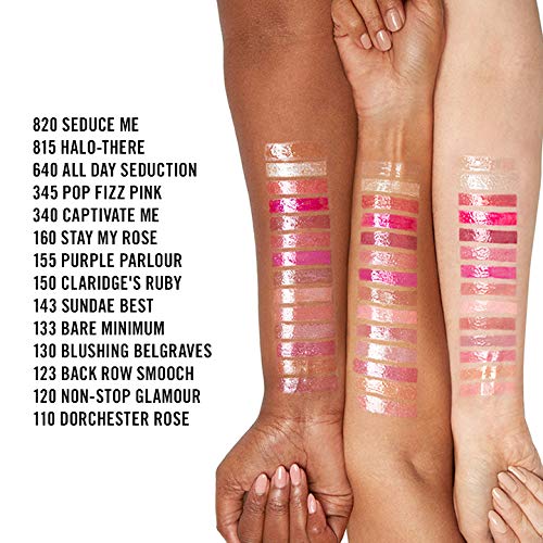 Rimmel Stay Glossy 3D Lip Gloss, Back Row Smooch, Pack of 1
