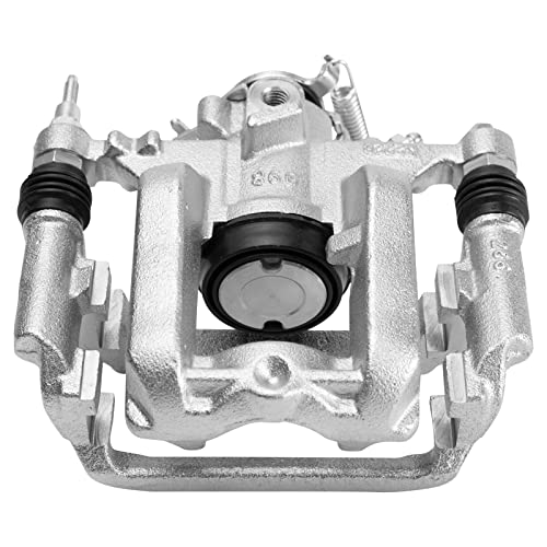 Image of TRQ Rear Right Brake Caliper w /Bracket Passenger Side