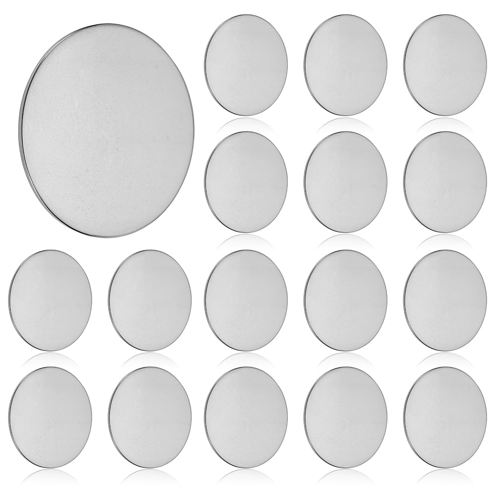 Rondelle acier inoxydable 50mm sans perçage pour corriger le manque de lest