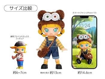 Amazon.co.jp: POPMART MOLLY BOB & TIM アクションフィギュア
