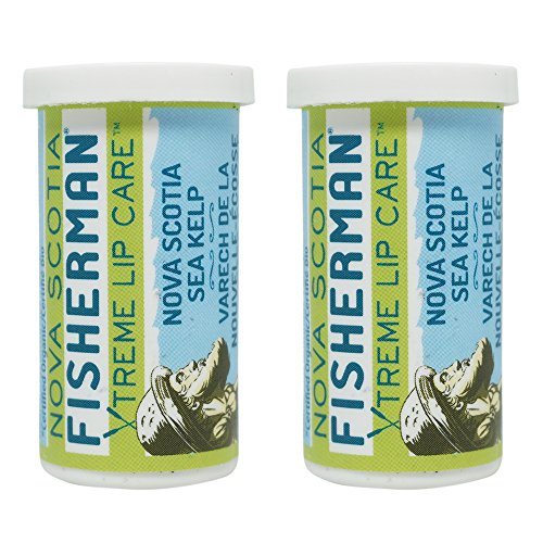 Nova Scotia Fisherman - Lip Balm, Vegetarian Friendly, All Natural, No Artificial Ingredients, Helps Relieve Dry, Chapped Lips (Original, 0.35 oz, Pack of 2)