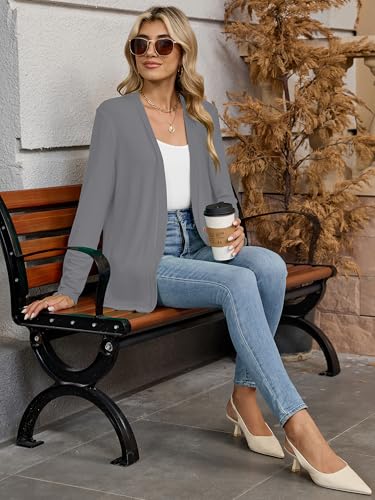 Image of Heymoments Cardigan for Women Long Sleeve Lightweight Sweaters