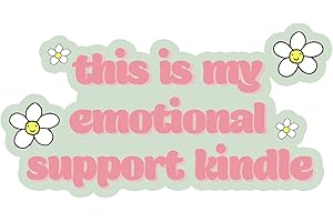 This is My Emotional Support Kindle Sticker