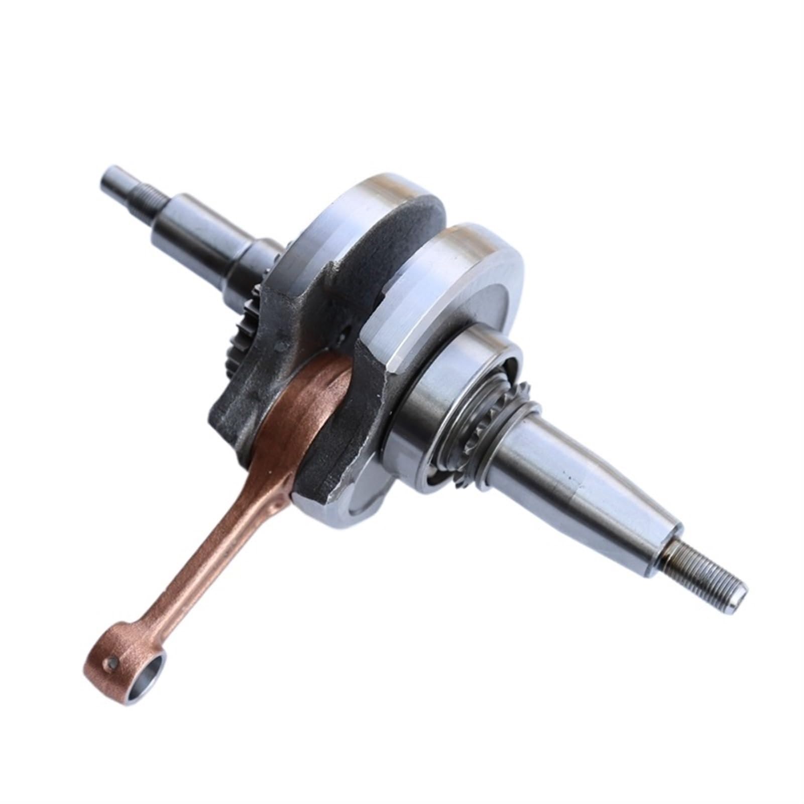 Adecuado for Motocicleta Yamaha YB125 YBR 125 YBR125 JYM125-2 Conjunto de cigüeñal de biela de Motor 3D9-W1140-00(17 Teeth)