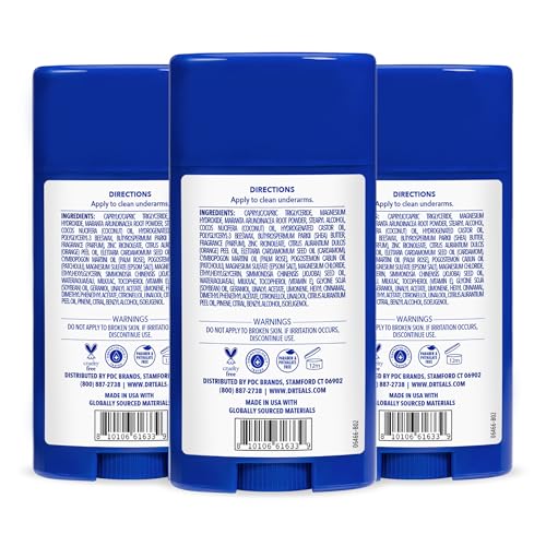 Dr Teal's Aluminum-Free Deodorant, Rose & Milk with Essential Oils, 2.5 oz (Pack of 3) - image 2