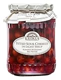Krokus Sour Cherries en almíbar ligero 700 g - Pack de 6