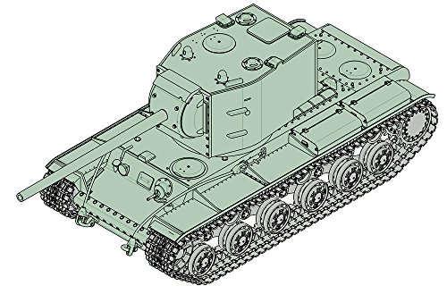 KV-2 Russe avec 107 mm ZIS-6 Trumpeter 1:72 modèle plastique char de combat soviétique