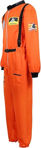 Miniatura 2 de Disfraz de astronauta para hombre, traje de vuelo para adultos, disfraz de astronauta para cosplay